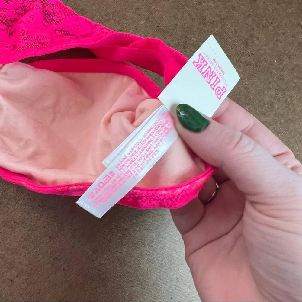 Victoria’s Secret PINK Lace Bandeau, size Medium NWT